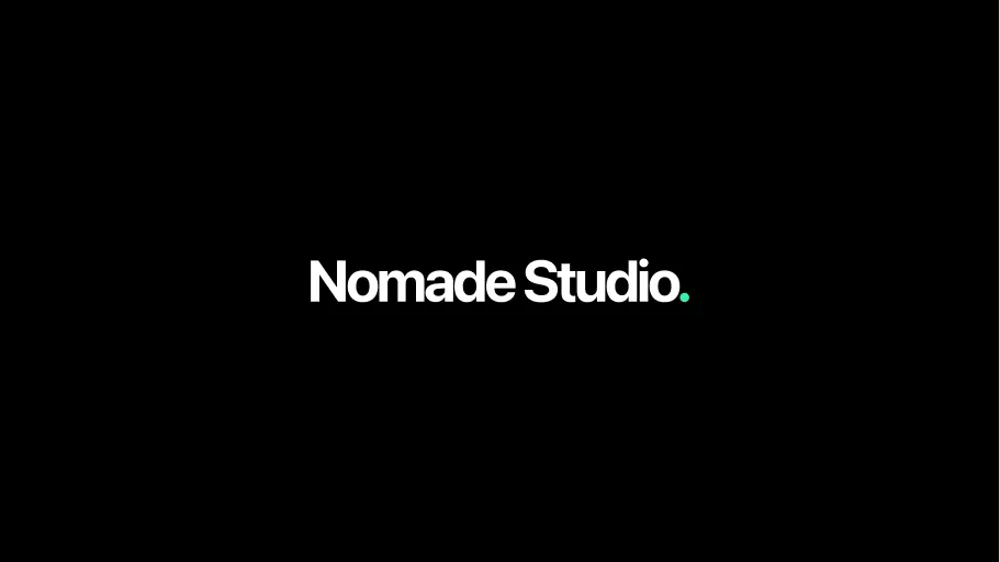 Logo on a black background